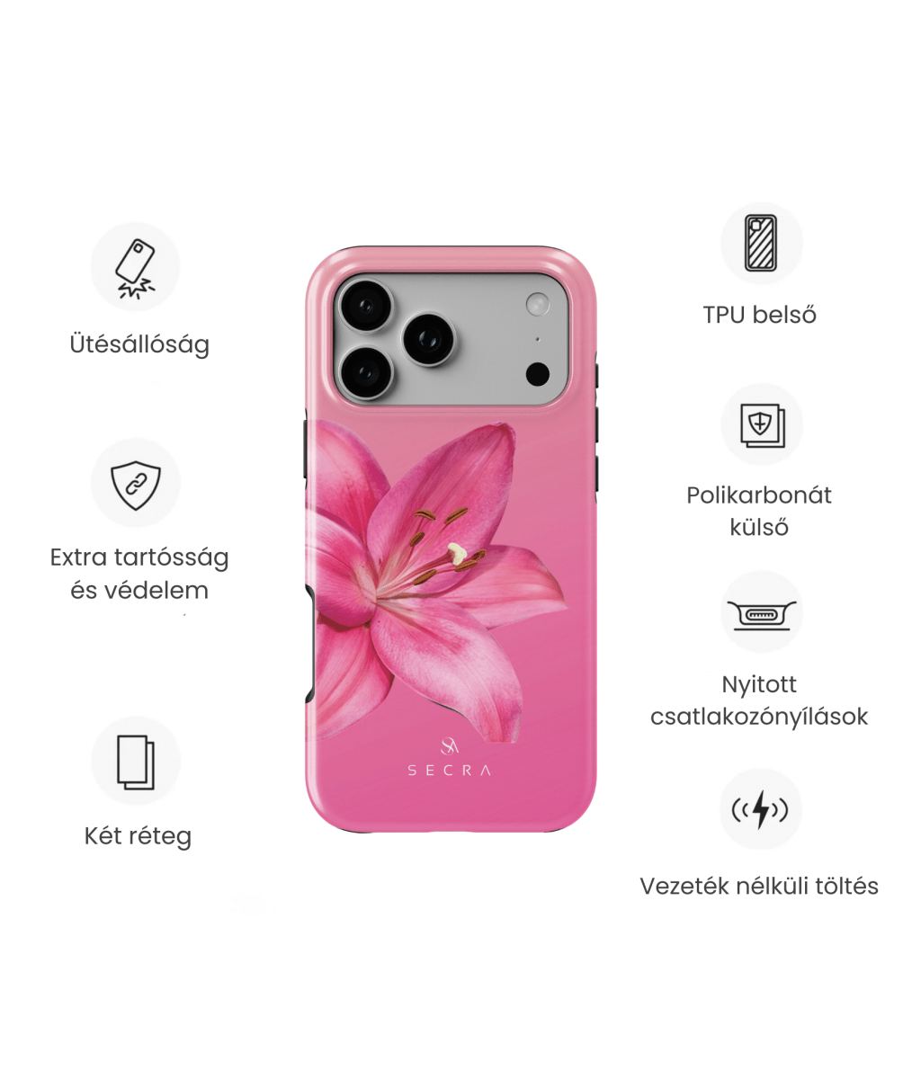 FULL PROTECTION CASE (PETALIA) - Secra Cases - Tech Accessories - FULL PROTECTION CASE (PETALIA) - iPhone 17 - 