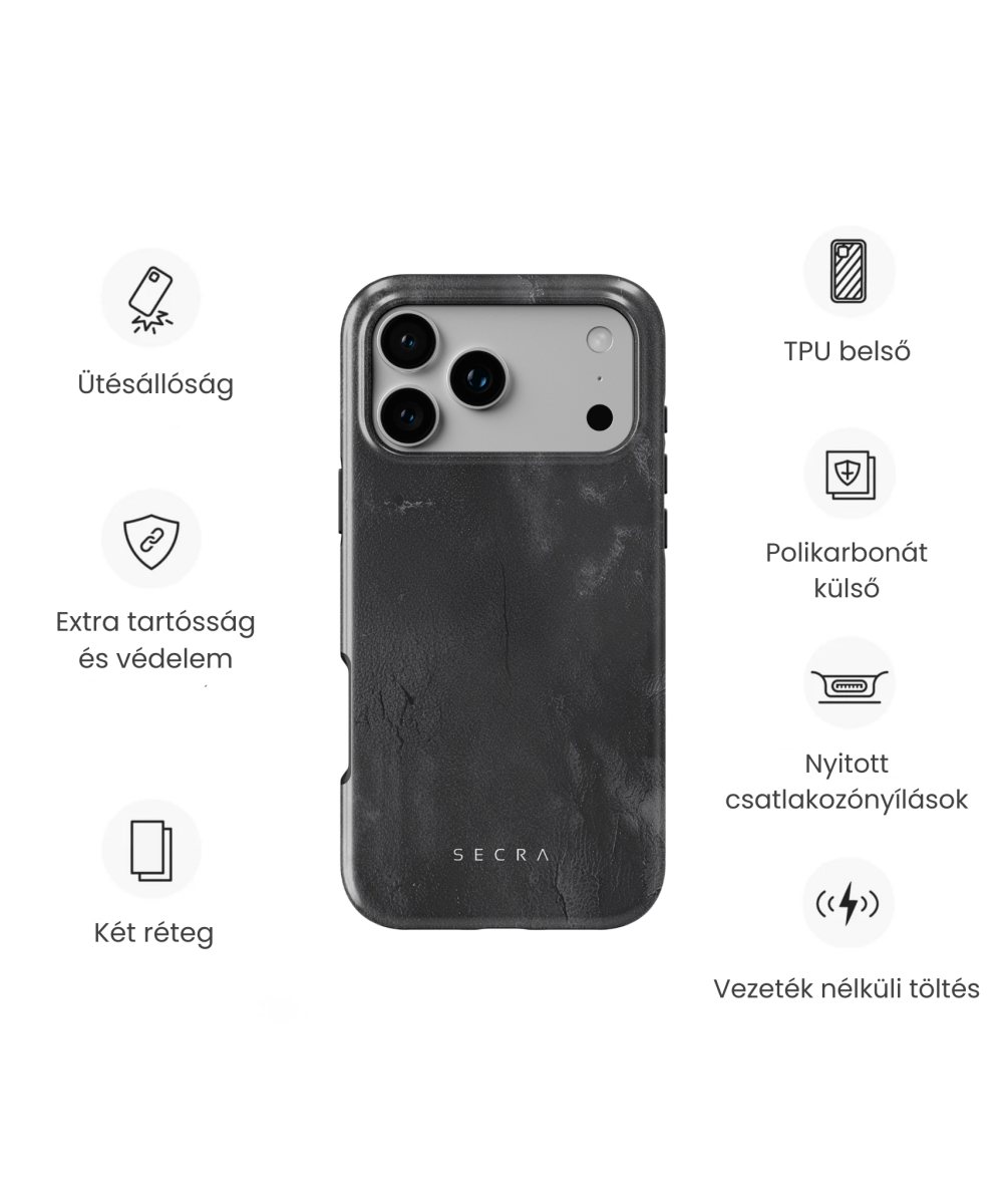 MAGSAFE FULL - PROTECTION CASE (GRAVARA) - Secra Cases - Tech Accessories - MAGSAFE FULL - PROTECTION CASE (GRAVARA) - iPhone 17 - 