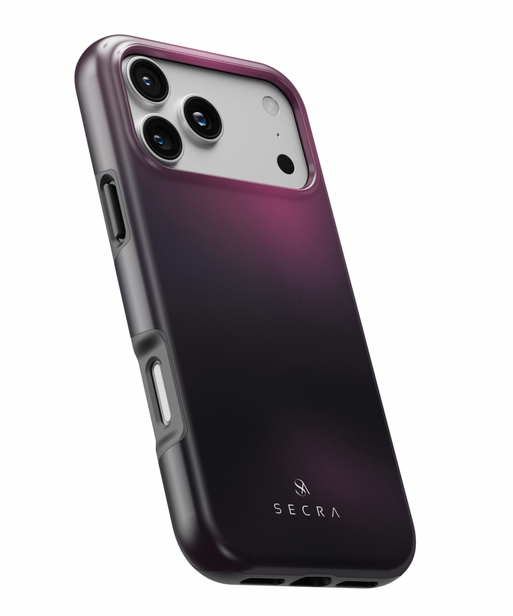 MAGSAFE FULL - PROTECTION CASE (NOIRROSA) - Secra Cases - Tech Accessories - MAGSAFE FULL - PROTECTION CASE (NOIRROSA) - iPhone 17 - 