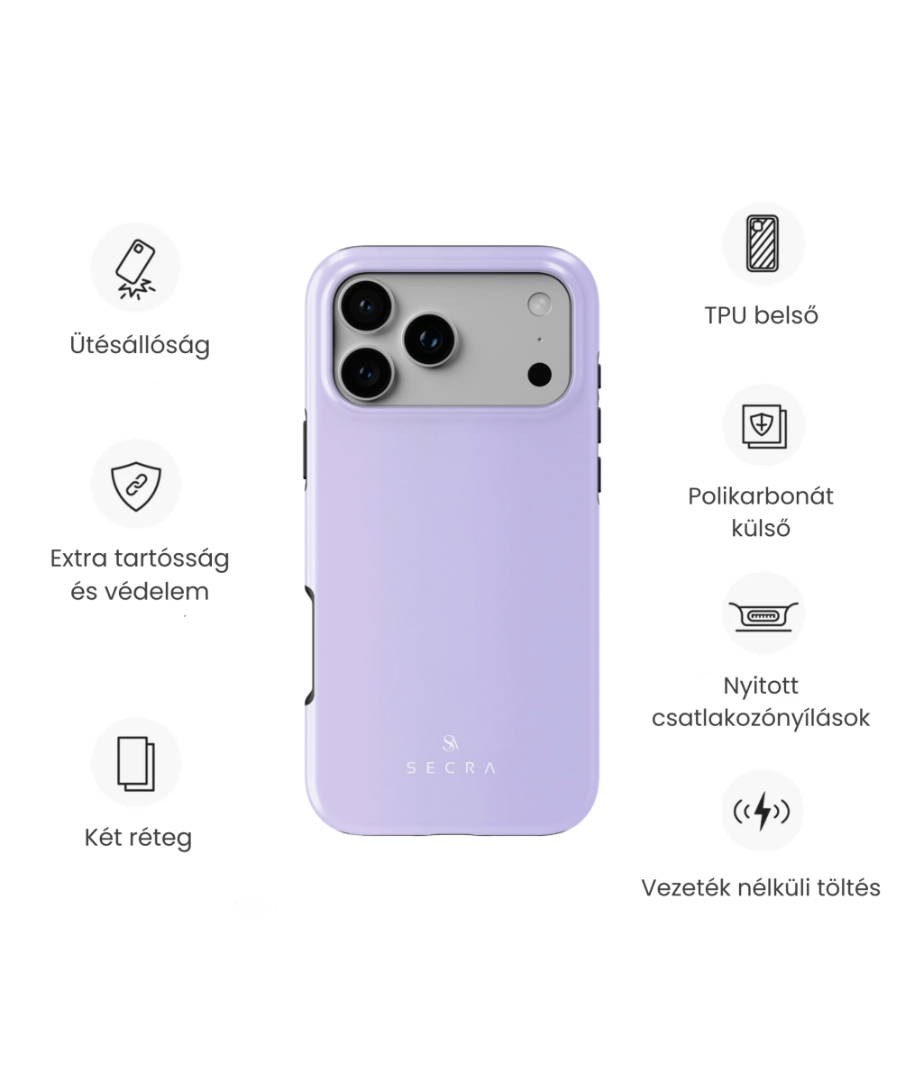 MAGSAFE FULL - PROTECTION CASE (NOIRVIOLE) - Secra Cases - Tech Accessories - MAGSAFE FULL - PROTECTION CASE (NOIRVIOLE) - iPhone 17 - 