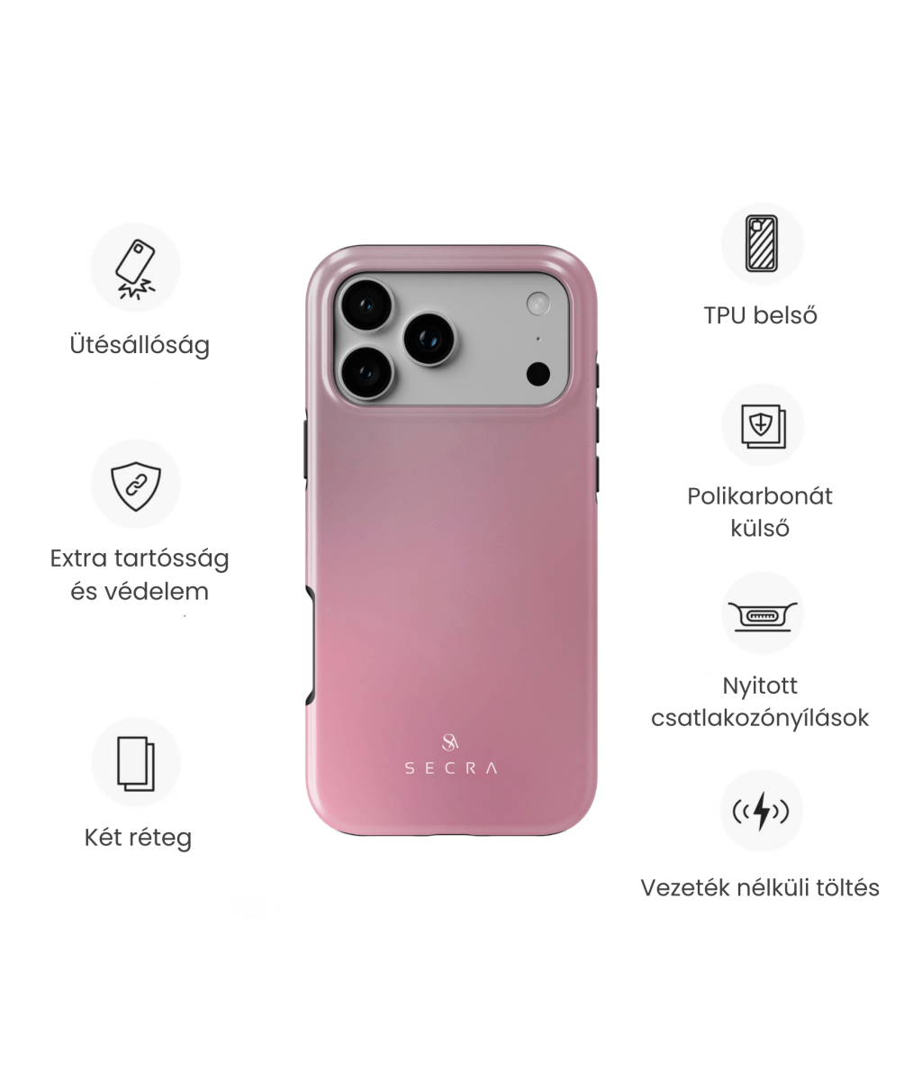 MAGSAFE FULL - PROTECTION CASE (ROSEVEIL) - Secra Cases - Tech Accessories - MAGSAFE FULL - PROTECTION CASE (ROSEVEIL) - iPhone 17 - 