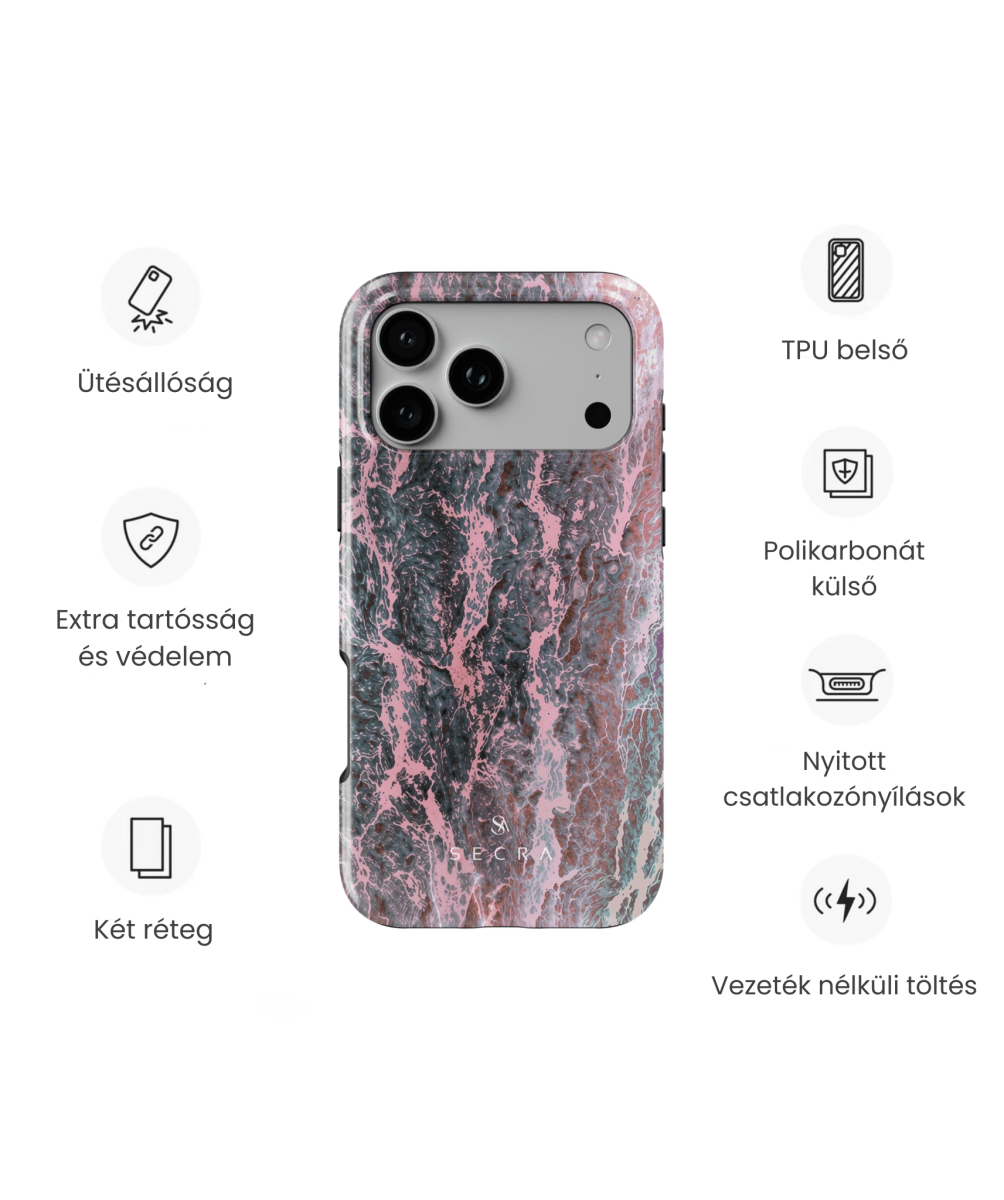 MAGSAFE FULL - PROTECTION CASE (ROSYRA) - Secra Cases - Tech Accessories - MAGSAFE FULL - PROTECTION CASE (ROSYRA) - iPhone 17 - 